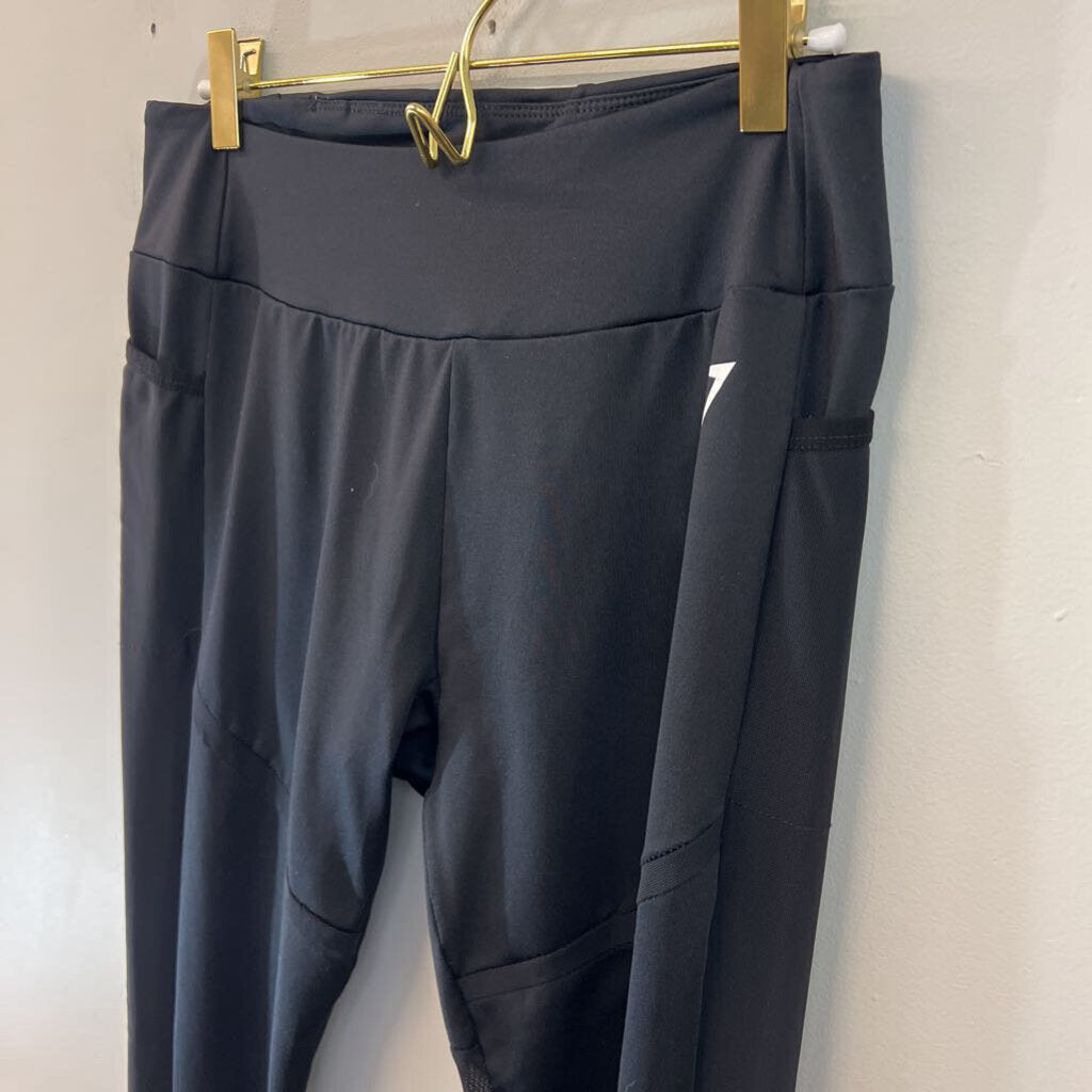 Gym Shark Black Full Length Leggings Large