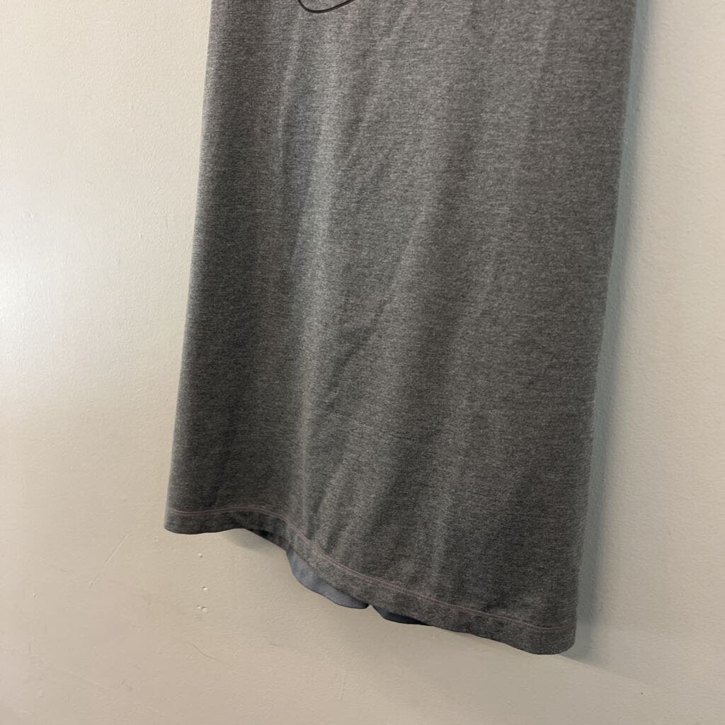 Nike Grey/ Black Logo Tank Top Medium
