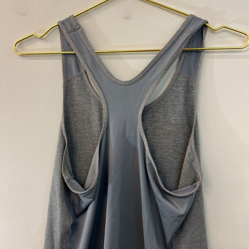 Nike Grey/ Black Logo Tank Top Medium