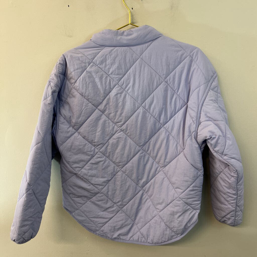 All In Motion Lavender Quilted Zip Up Puffer Jacket Extra Small