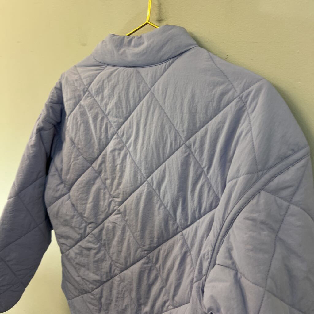 All In Motion Lavender Quilted Zip Up Puffer Jacket Extra Small