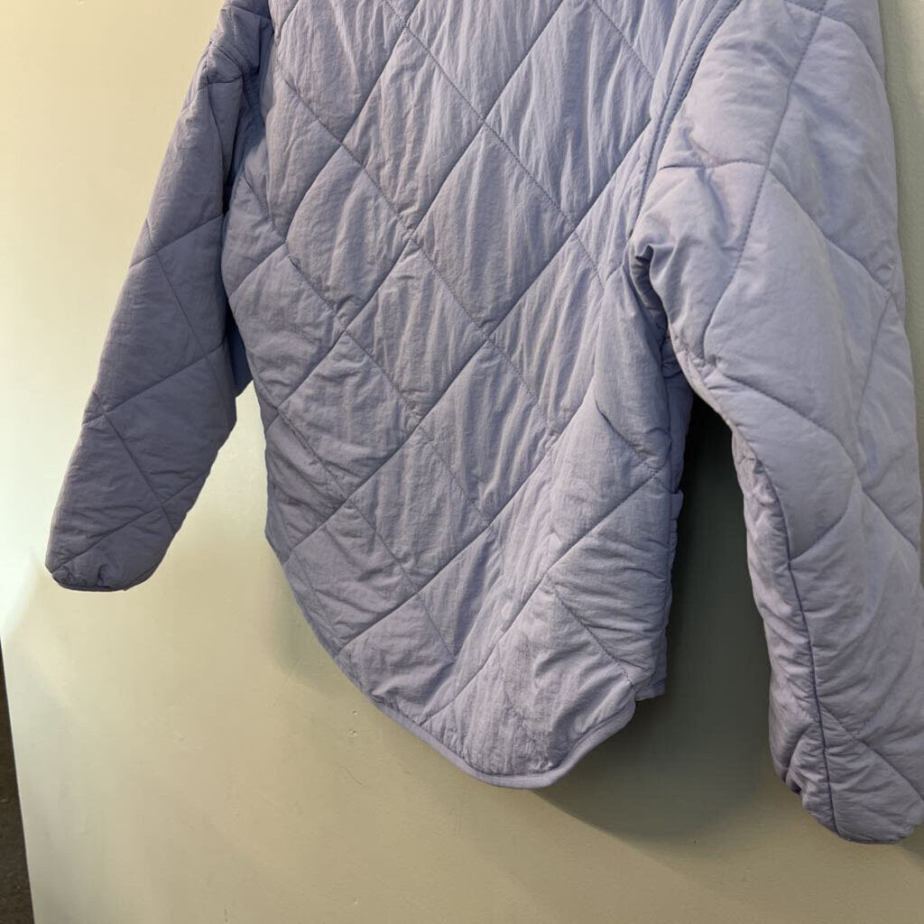 All In Motion Lavender Quilted Zip Up Puffer Jacket Extra Small