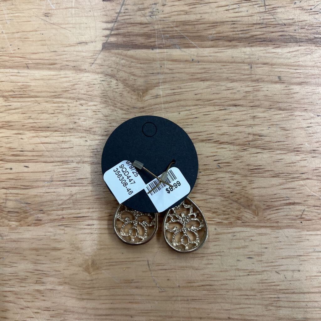 Gold Drop Earrings