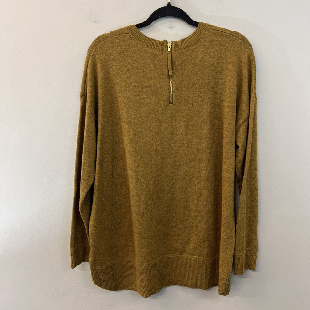 H&M Olive Knit Long Sleeve Sweater Top Large