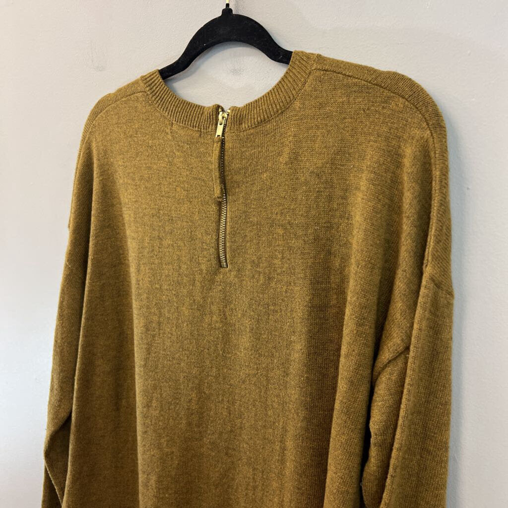 H&M Olive Knit Long Sleeve Sweater Top Large