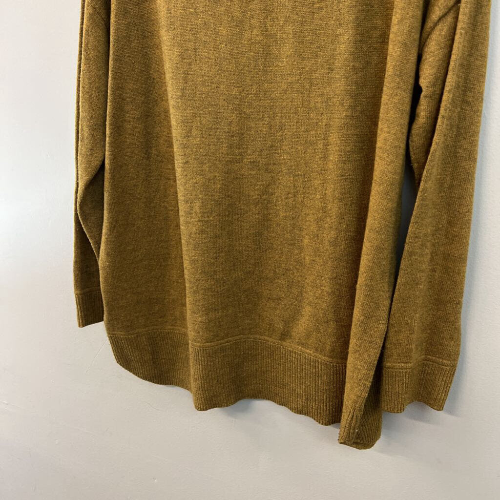 H&M Olive Knit Long Sleeve Sweater Top Large