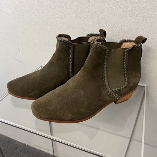 Jack Rogers Poppy Suede Booties 9.5