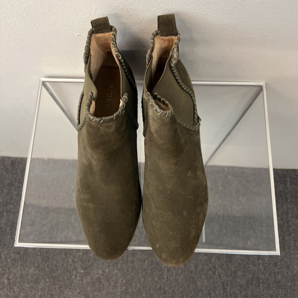 Jack Rogers Poppy Suede Booties 9.5