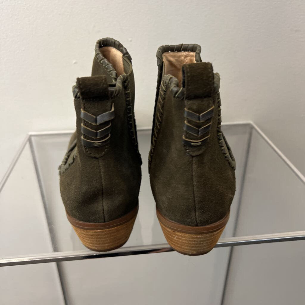 Jack Rogers Poppy Suede Booties 9.5