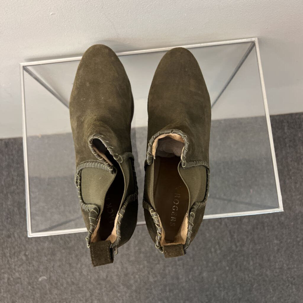 Jack Rogers Poppy Suede Booties 9.5