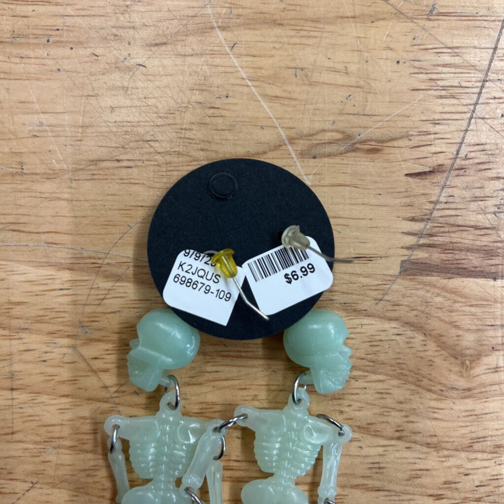 Skeleton Dangle Earrings