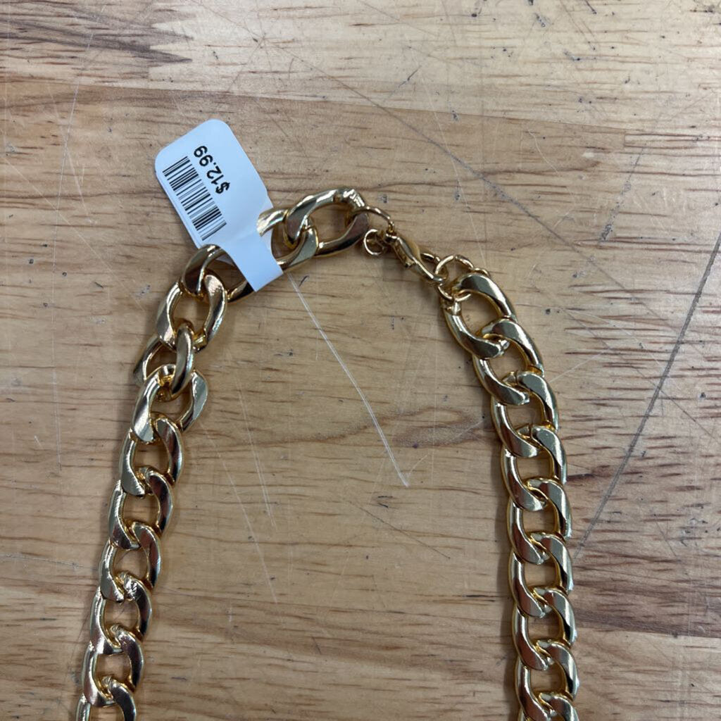 Heavy Gold Chain Necklace