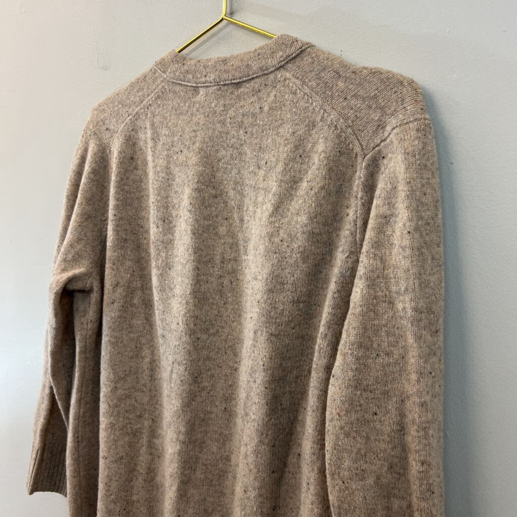 Madewell Brown Long Sleeve Cardigan Sweater Small