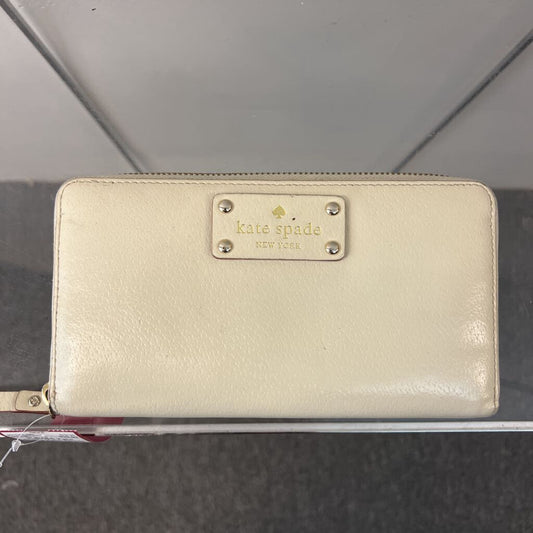 Kate Spade Cream Leather Wallet