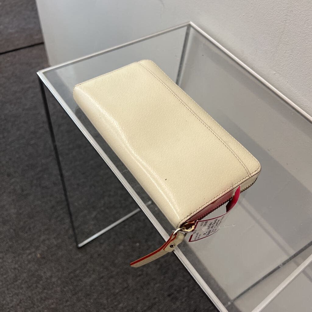 Kate Spade Cream Leather Wallet