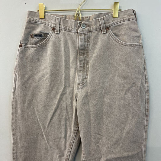 Lee Light Brown Denim Straight Leg Jeans Medium