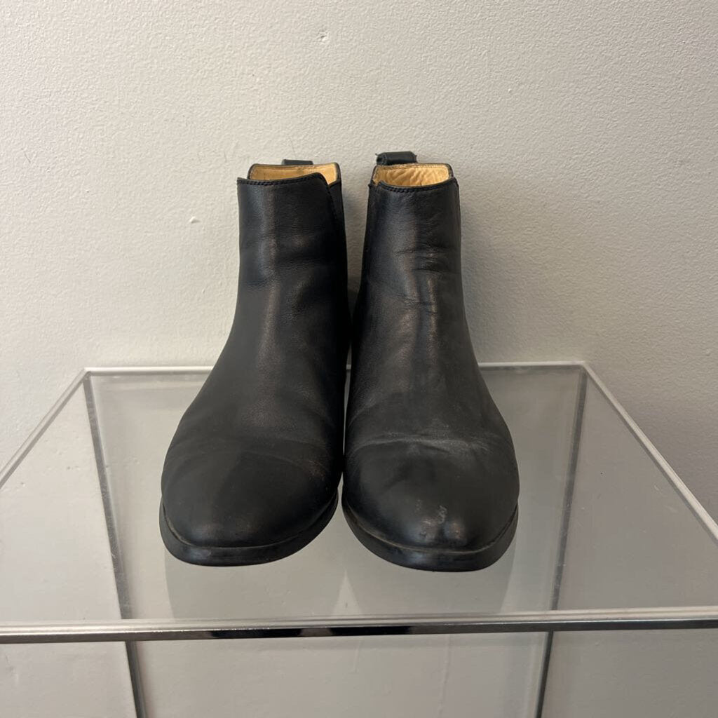 Nisolo Black Leather Eva Everyday Chelsea Boots 7.5