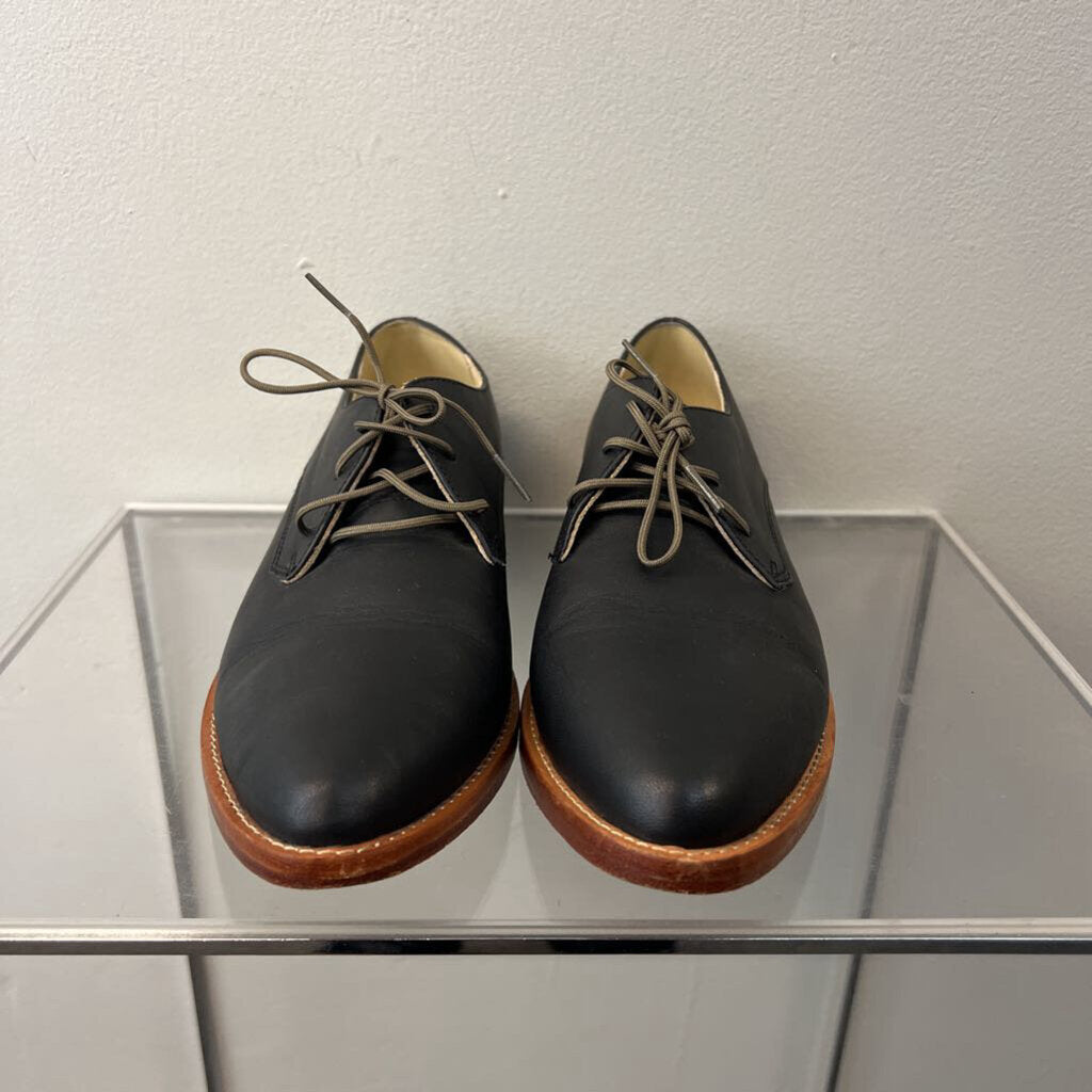 Nisolo Black James Oxford Shoes 7