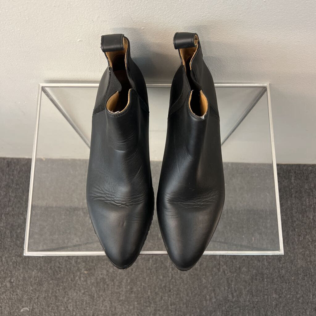 Nisolo Black Leather Eva Everyday Chelsea Boots 7.5