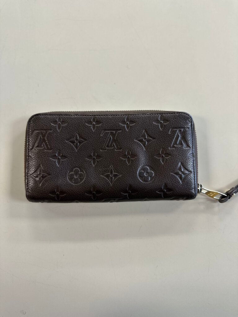 Louis Vuitton Brown Monogram Zippy Wallet