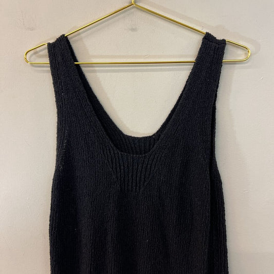 Madewell Black Knit Tank Top Extra Small