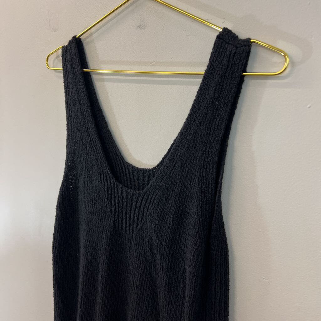 Madewell Black Knit Tank Top Extra Small
