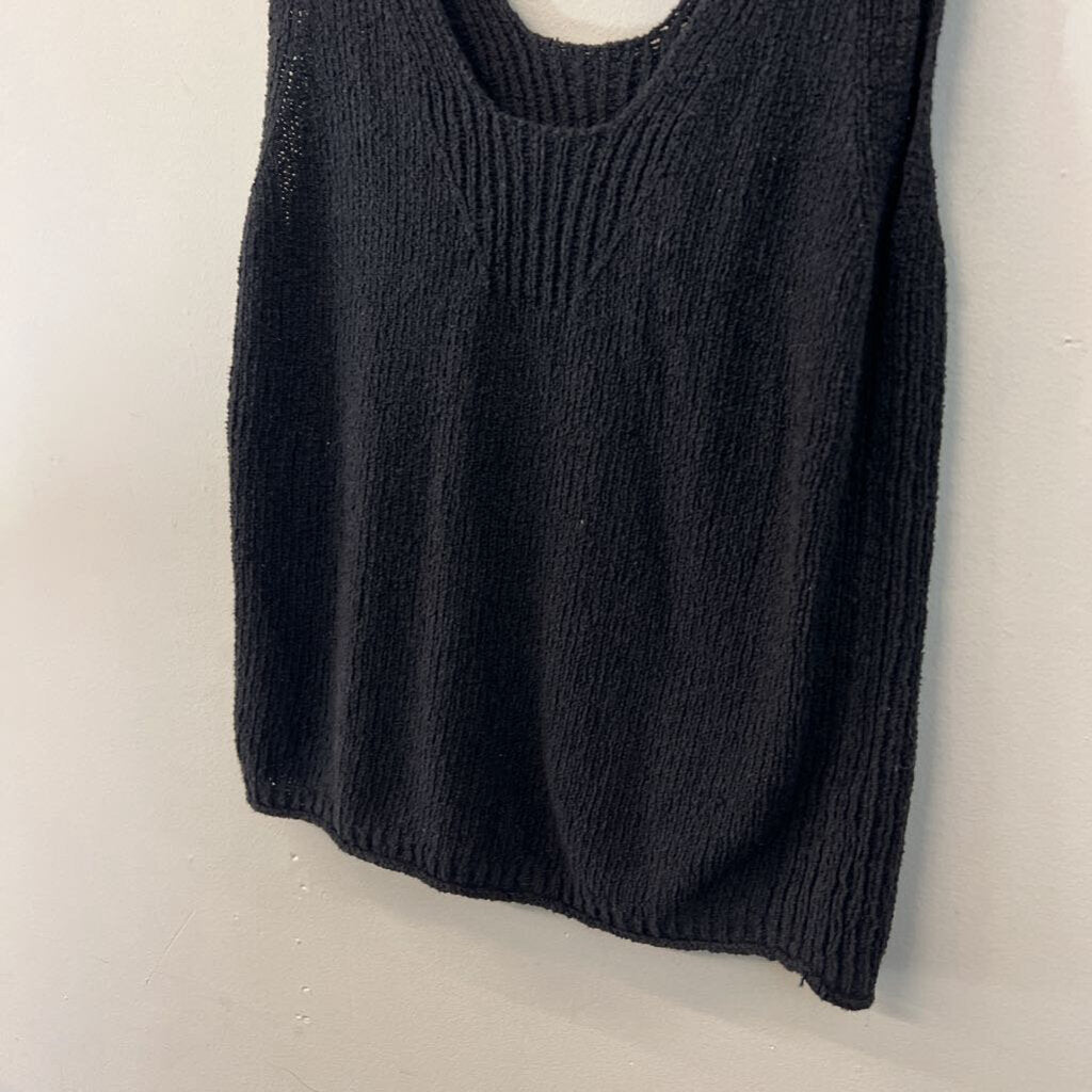 Madewell Black Knit Tank Top Extra Small