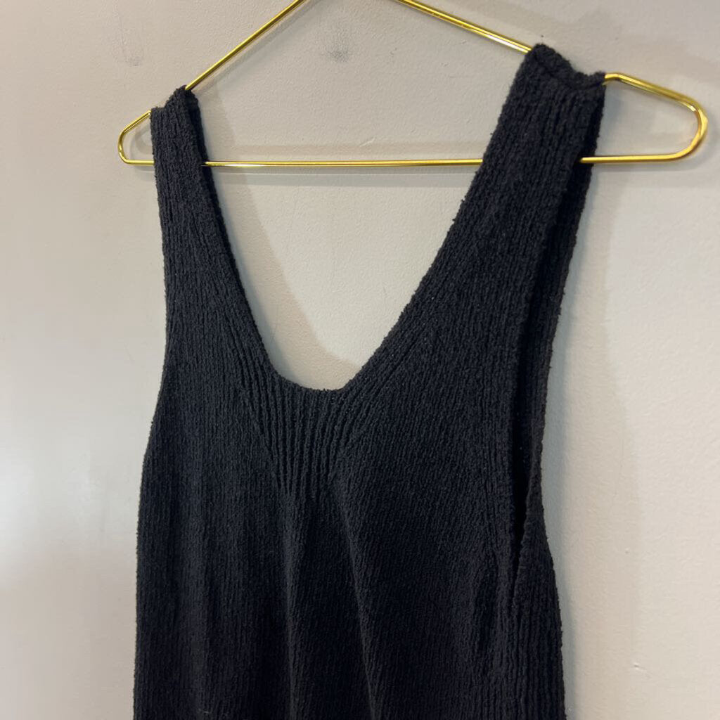 Madewell Black Knit Tank Top Extra Small