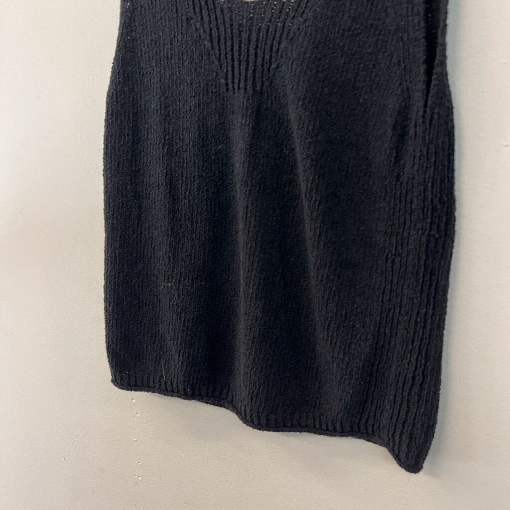 Madewell Black Knit Tank Top Extra Small