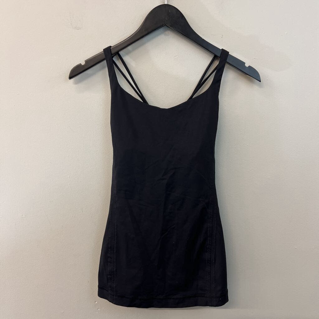 Lululemon Black Athletic Tank Top 6