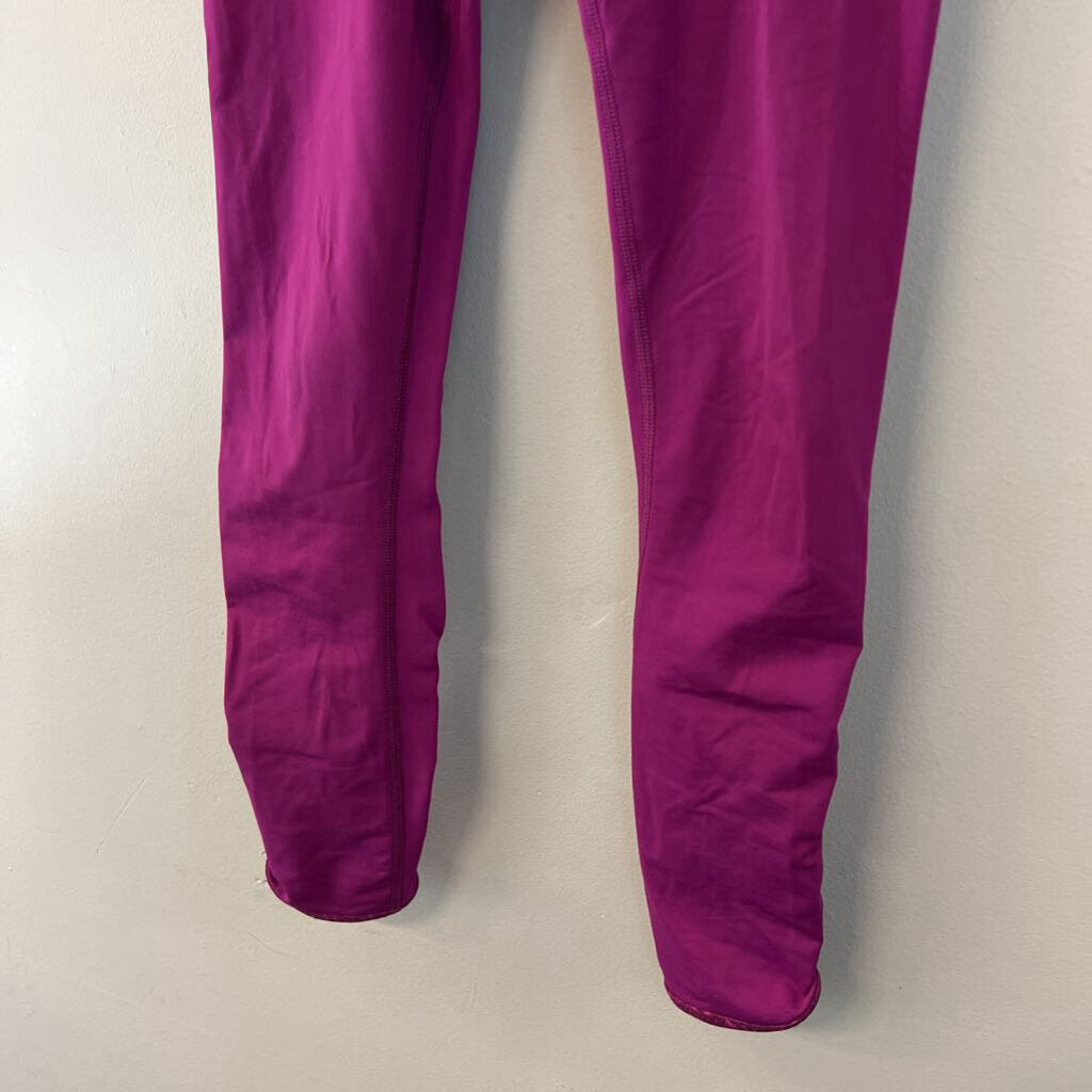 Lululemon Magenta Cropped Leggings 2
