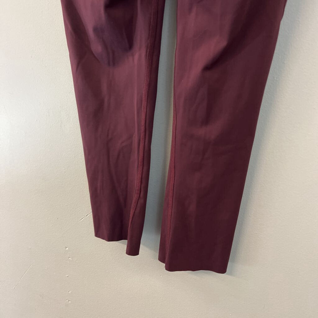 Lululemon Burgundy Cropped Leggings 2