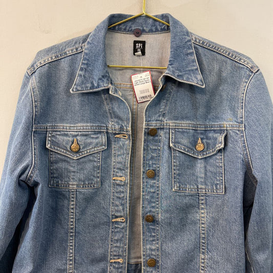 SPI Light Wash Denim Jacket Large