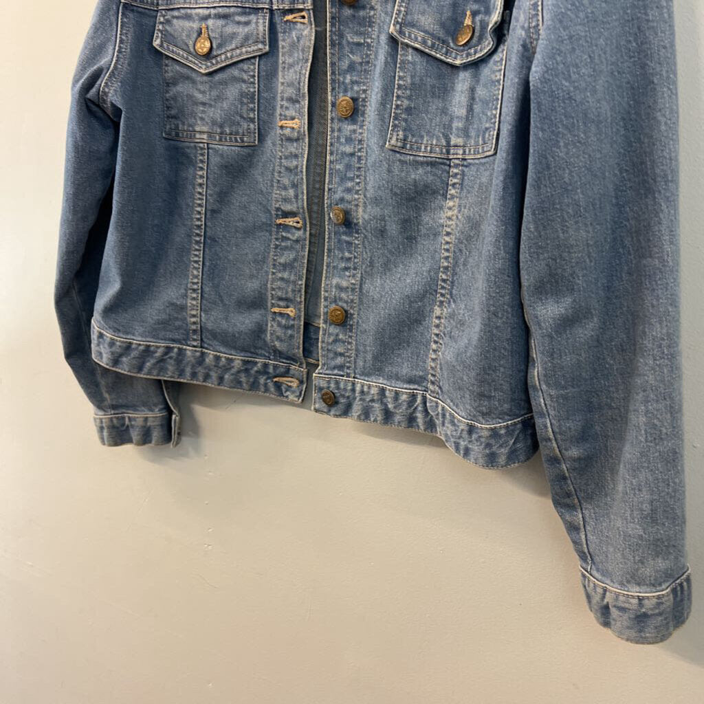 SPI Light Wash Denim Jacket Large