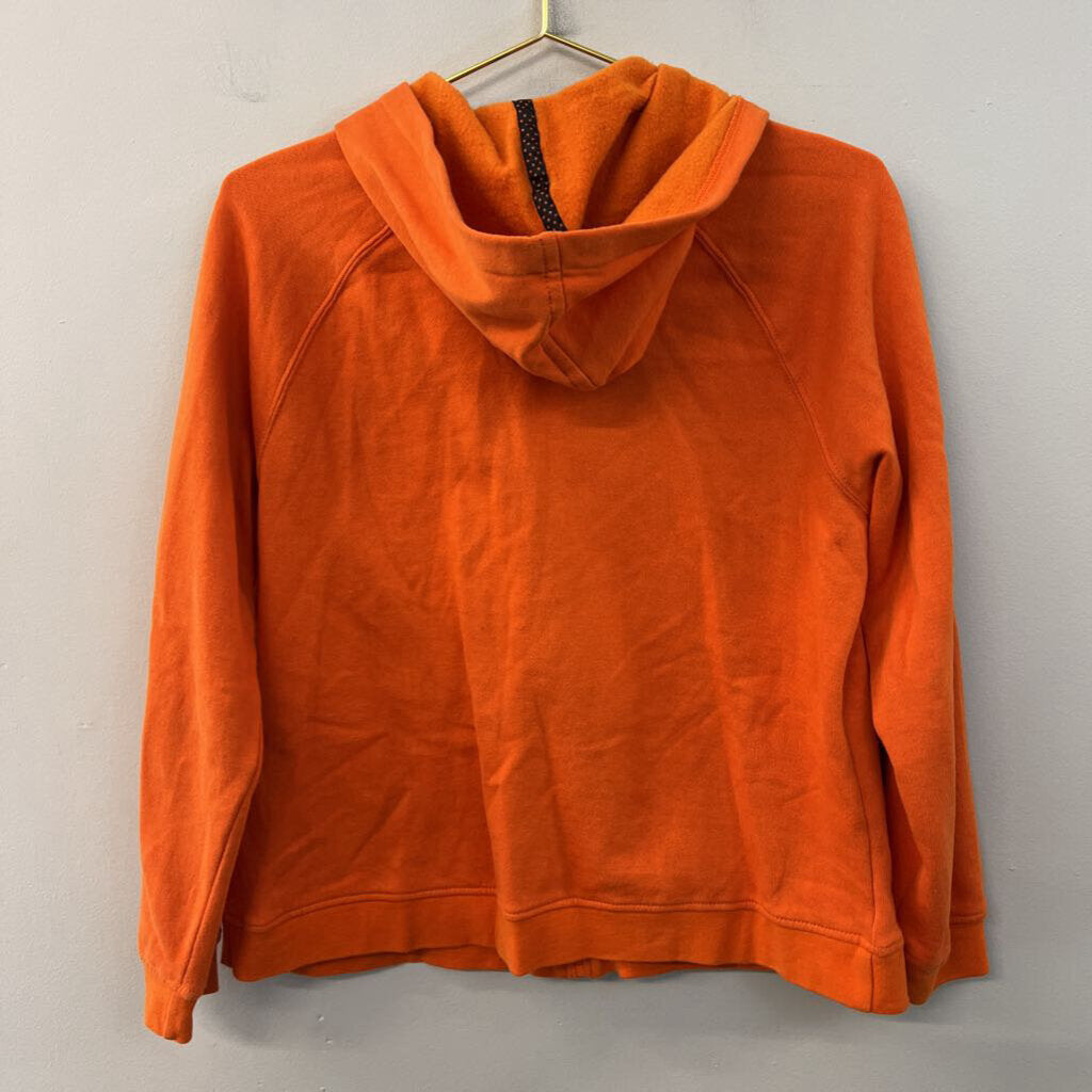 Orange/ Multi Halloween Zip Up Hoodie Small
