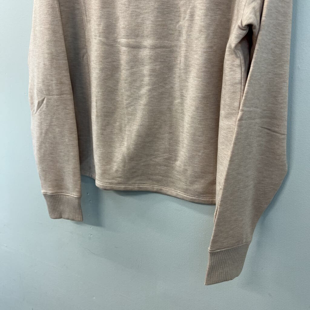 Haven Light Brown Long Sleeve Henley Top Medium