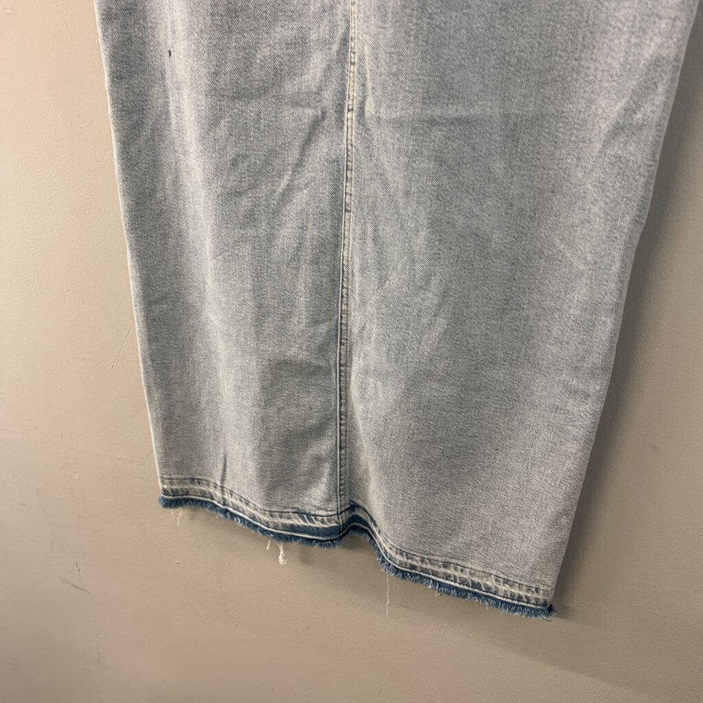 Rails Light Wash Denim Maxi Skirt 27