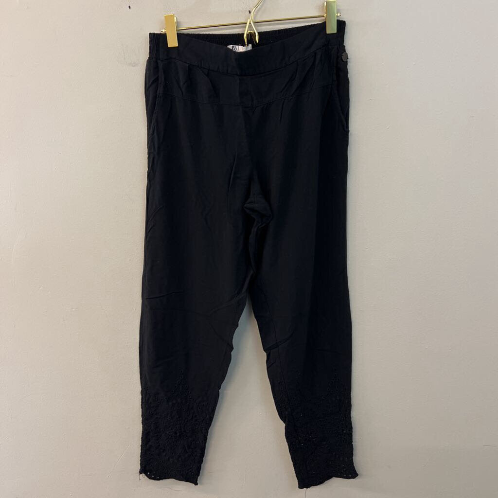 Volcom Black Pull On Pants Small