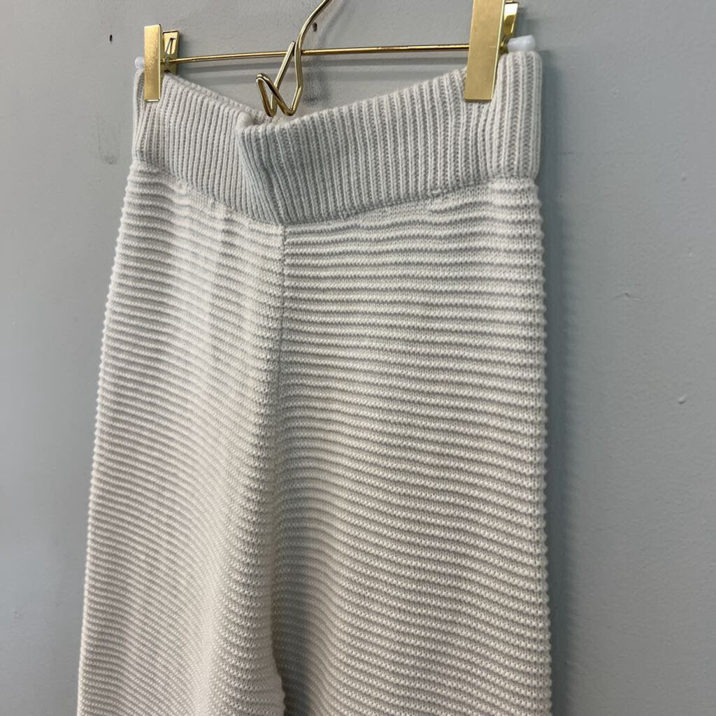 Sincerely Jules Cream Knit Sweater Pants/ Sweater Top Set Medium