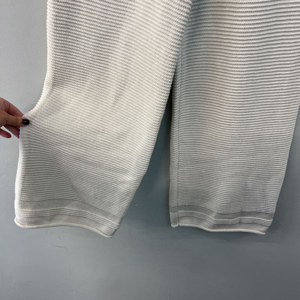 Sincerely Jules Cream Knit Sweater Pants/ Sweater Top Set Medium