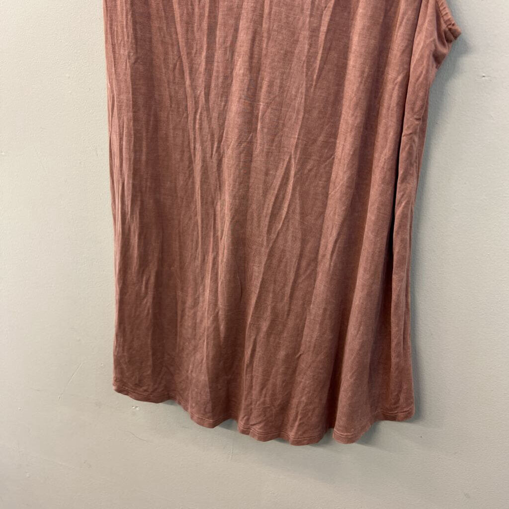 Gimmicks Pink Lace Detail Tank Top Large