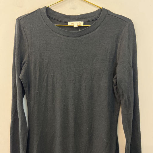 Listicle Black Long Sleeve Dress Large