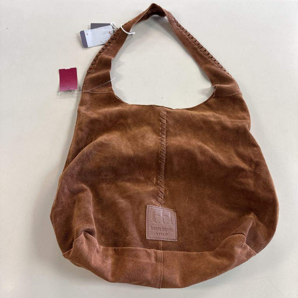 Haute Hippie Brown Suede Slouchy Purse