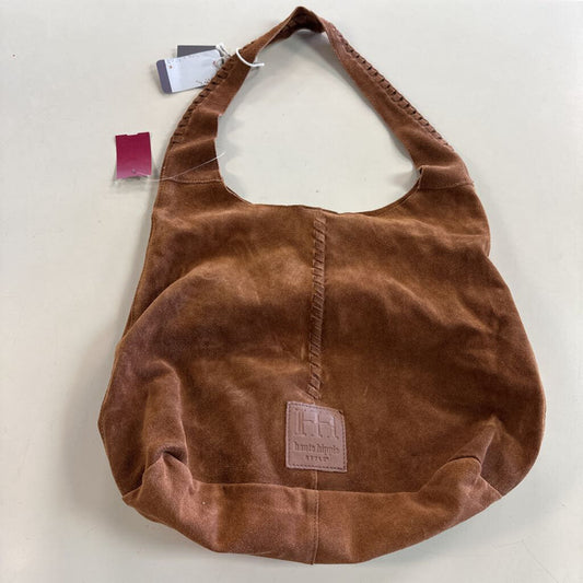 Haute Hippie Brown Suede Slouchy Purse