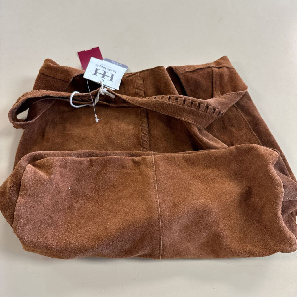 Haute Hippie Brown Suede Slouchy Purse