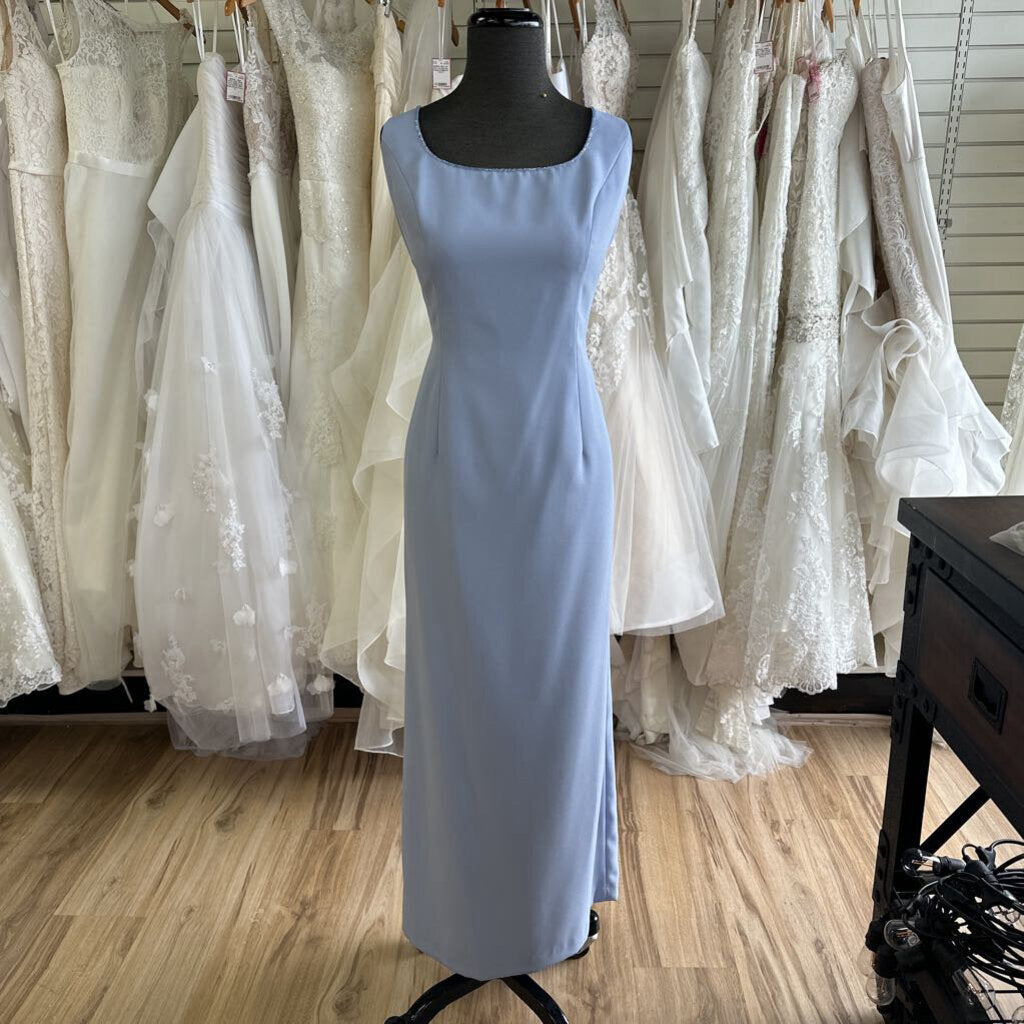 Michaelangelo Square Neck Long Dress With Jacket 12