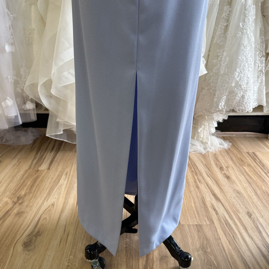 Michaelangelo Square Neck Long Dress With Jacket 12