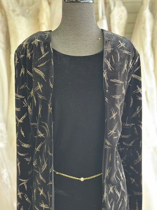 J.B.S. Ltd Velvet Dress With Jacket 12