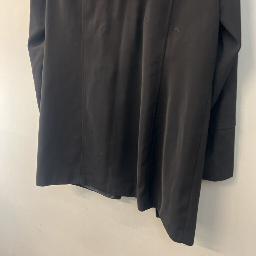 London Fog Black Long Jacket Large