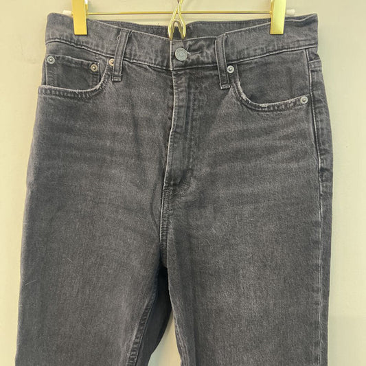 Gap Black Denim Cheeky Straight Sky High Jeans 29